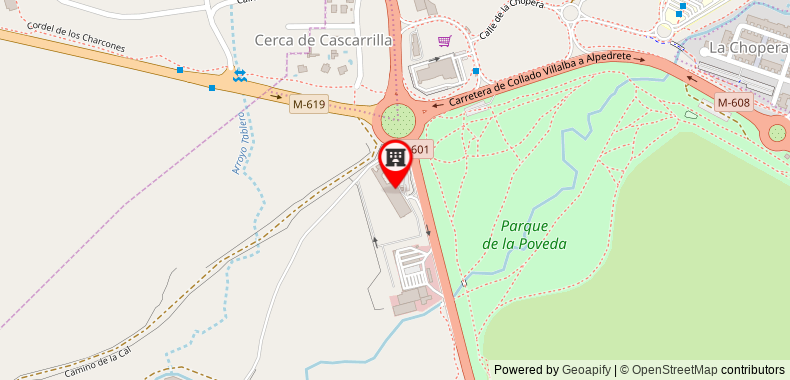 Hotel FC Villalba on maps