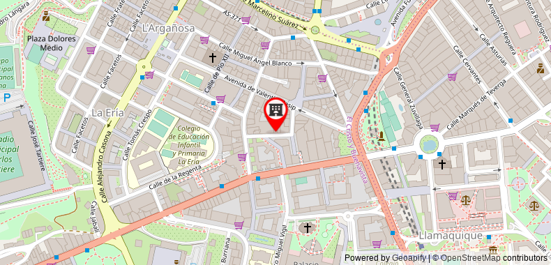 Hotel Nap Oviedo on maps