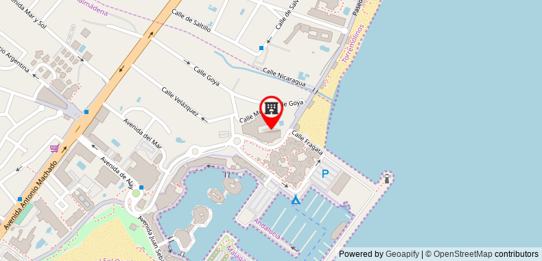 在地图上查看馬克海港濱海貝納馬德納酒店