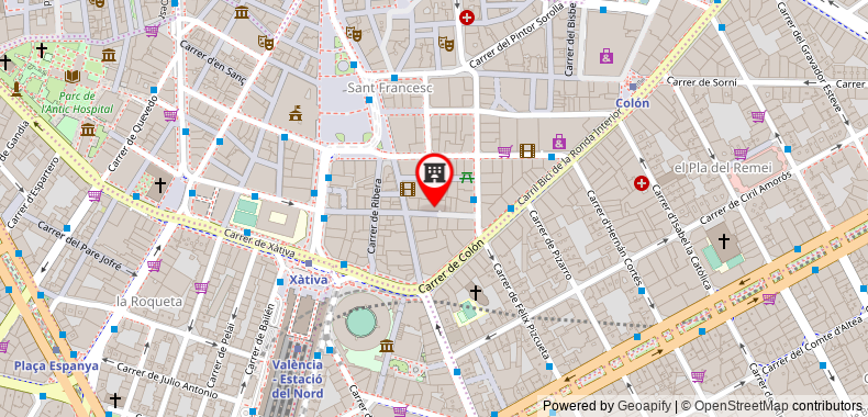 Vincci Lys Hotel on maps