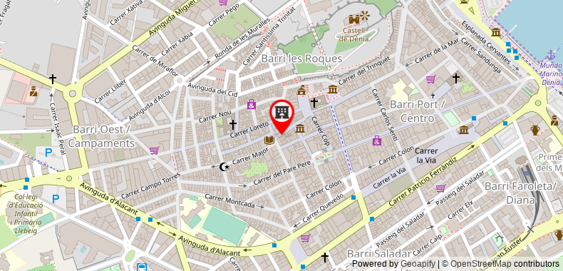 Bản đồ đến Khách sạn Art Boutique Chamarel
