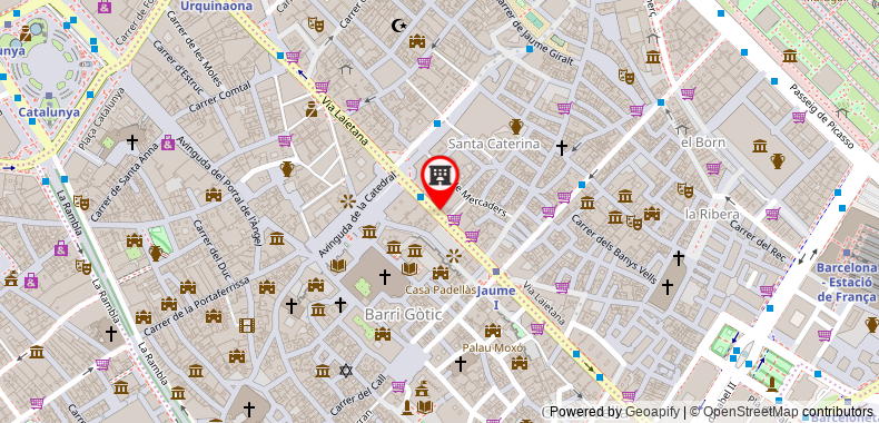 Grand Hotel Central on maps