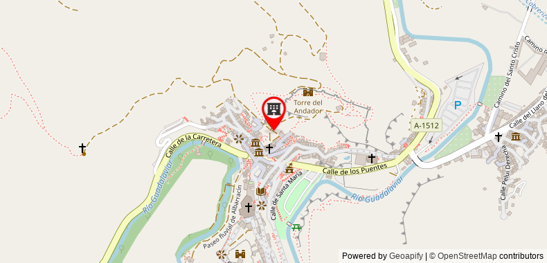 Bản đồ đến Khách sạn Albanuracín
