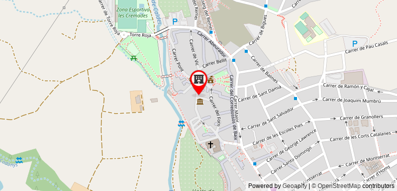 107580 - Villa in Caldes de Montbui on maps