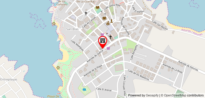 Bản đồ đến Khách sạn La Ruta