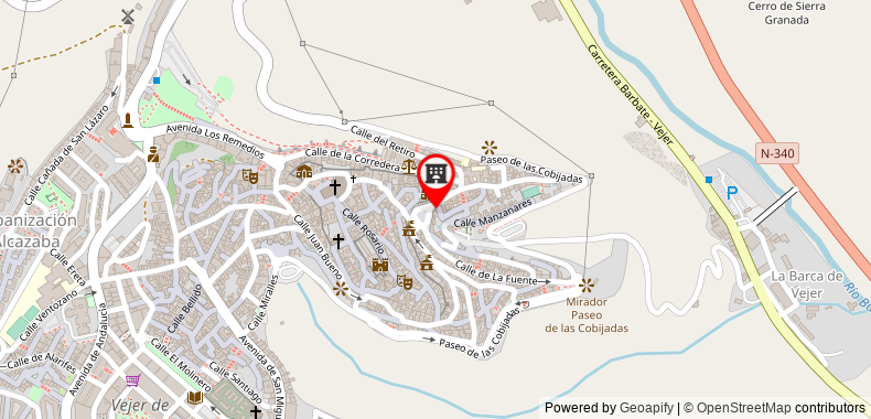 Hotel La Casa del Califa on maps