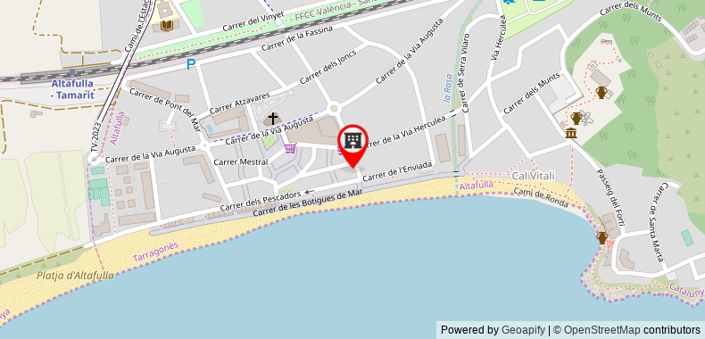 Bản đồ đến Khách sạn La Torreta