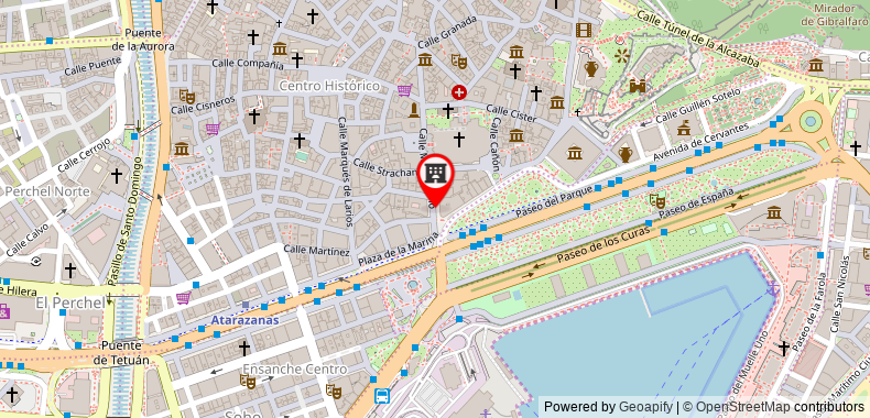 在地图上查看莫利納拉里奧酒店