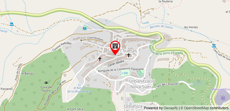 Bản đồ đến Khách sạn Restaurante Verdia