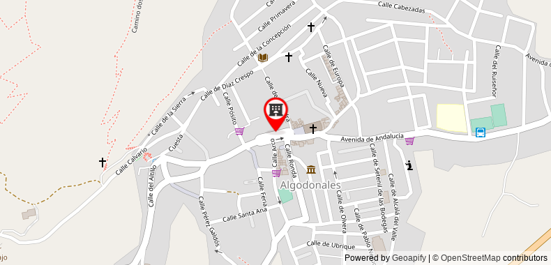Bản đồ đến Atico-plaza centro ciudad