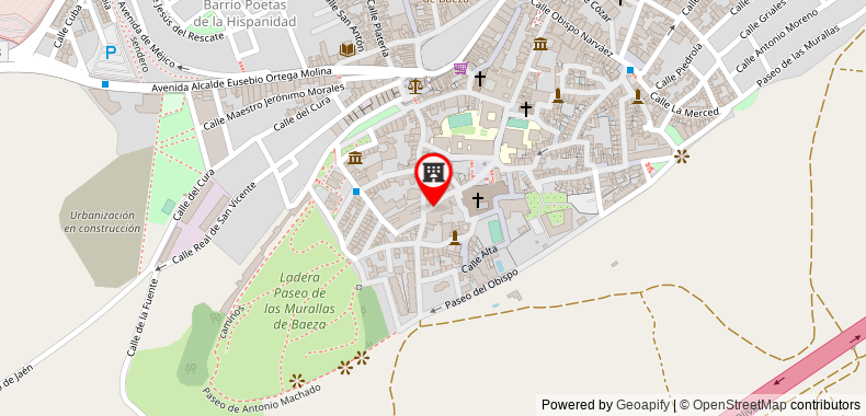 Bản đồ đến Khách sạn Puerta de la Luna