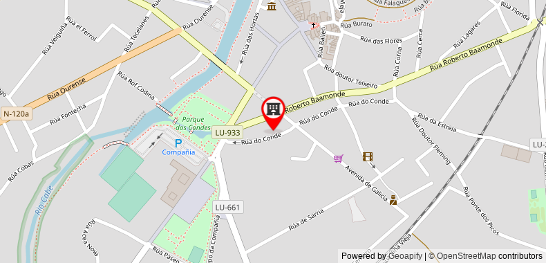 Bản đồ đến Khách sạn Ribeira Sacra