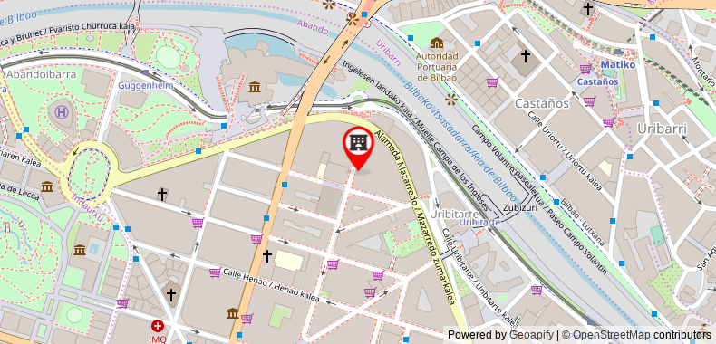 Bản đồ đến Poshtel Bilbao - Premium Hostel