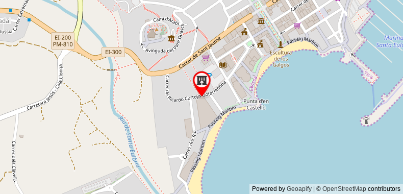 Aparthotel Orquidea Ibiza on maps