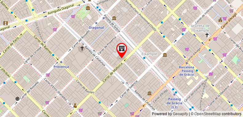 Bản đồ đến Ciudad Condal Hostal