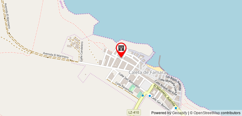 Bản đồ đến 105762 - Apartment in Caleta de Famara