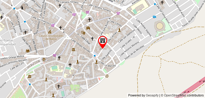 Bản đồ đến Khách sạn Fuentenueva