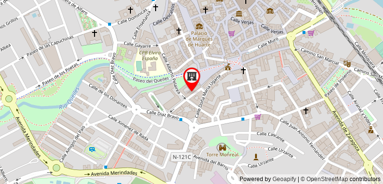 Bản đồ đến Khách sạn AC Ciudad de Tudela
