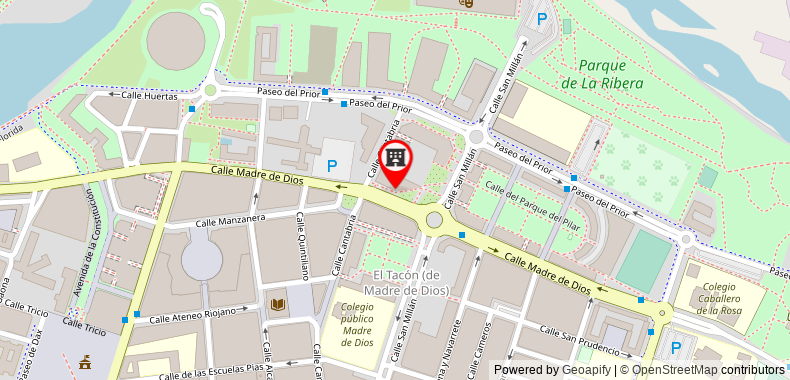 Bản đồ đến Khách sạn AC La Rioja