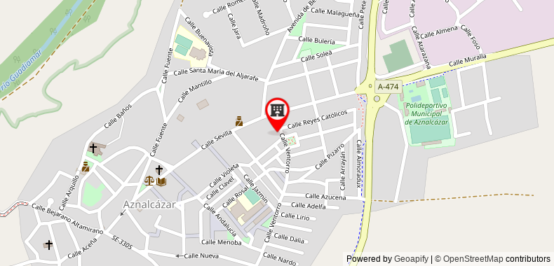 Bản đồ đến Khách sạn Hacienda Olontigi