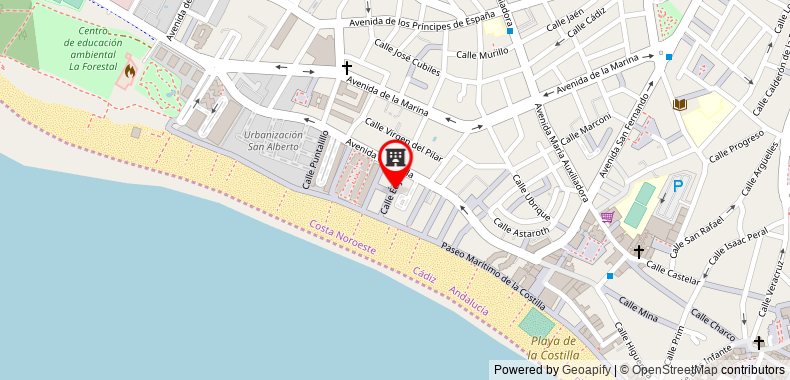 Bản đồ đến hostal boutique macavi