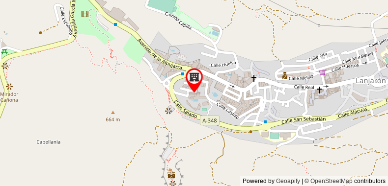 Bản đồ đến Khách sạn Castillo Lanjaron