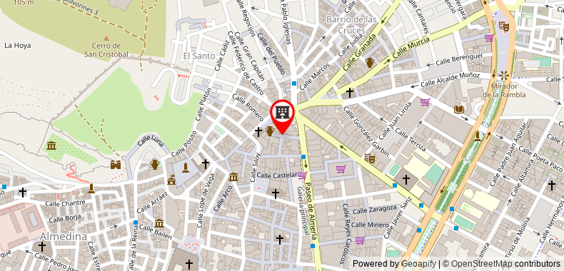Bản đồ đến HO Puerta de Purchena