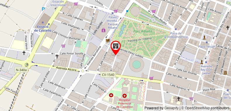 Bản đồ đến Khách sạn Zaymar