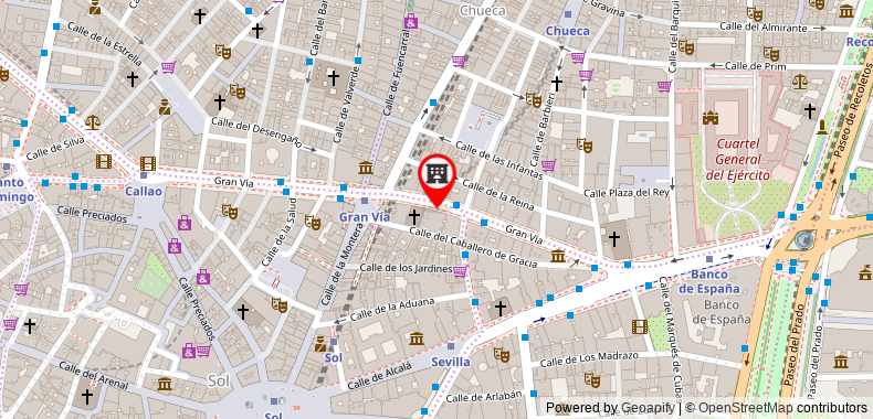 Bản đồ đến Hostal Manuela by gaiarooms