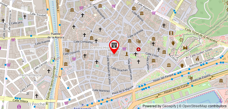 Bản đồ đến Petit Palace Plaza Malaga