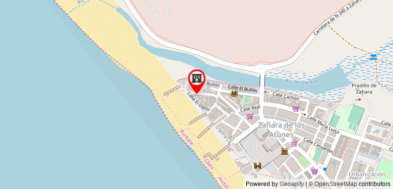 Bản đồ đến 106146 - Apartment in Zahara
