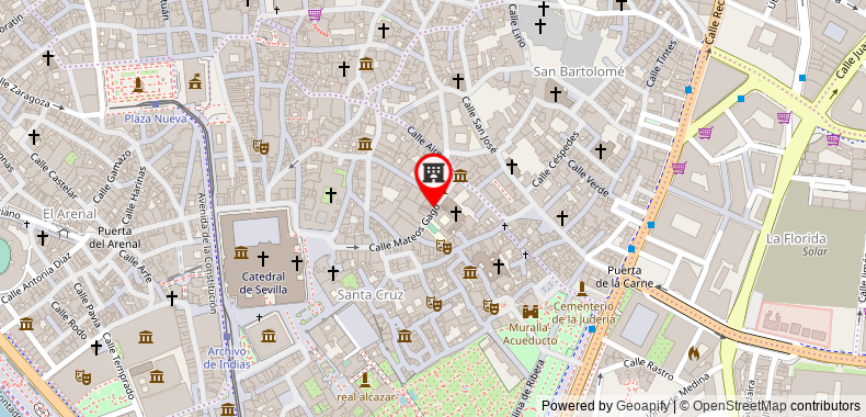Hotel Goya on maps