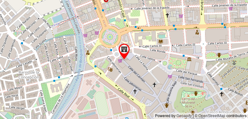 Bản đồ đến Apartment in the historic centre + free parking 3A