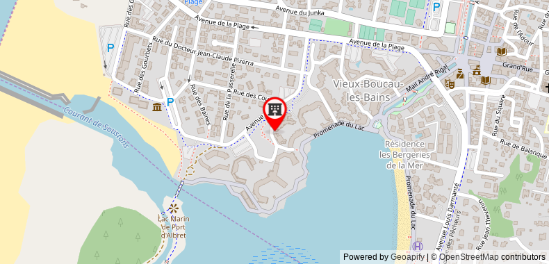在地图上查看美爾&高爾夫樂保卡尼爾德阿爾伯特港公寓
