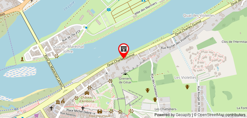 Bản đồ đến Khách sạn Le Choiseul