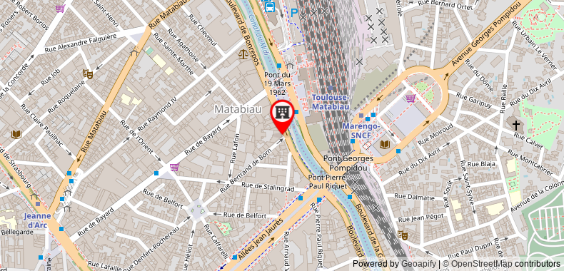 Bản đồ đến Khách sạn d'Orsay