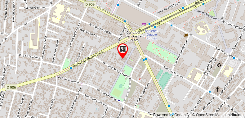 Luxury Apartment near Paris la Défense with secured Parking by Servallgroup on maps