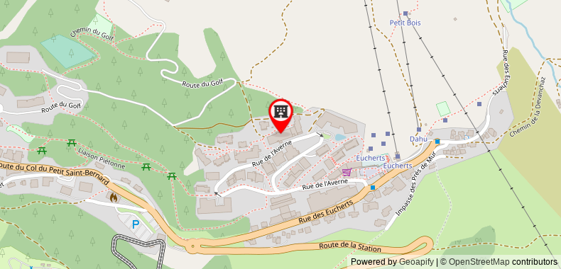 CGH Residences & Spas Les Cimes Blanches on maps
