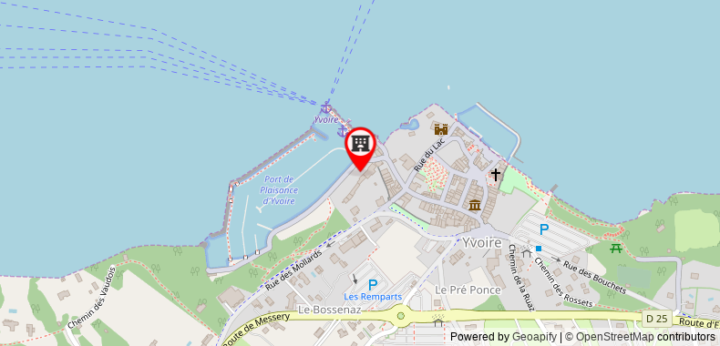 Bản đồ đến Khách sạn Restaurant Du Port