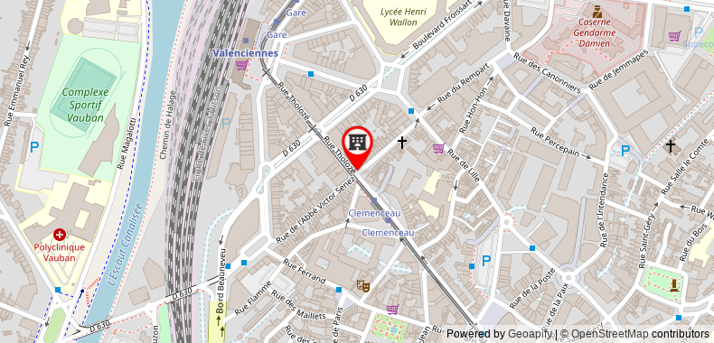Bản đồ đến Khách sạn Le Clemenceau & Restaurant 'Etape ''