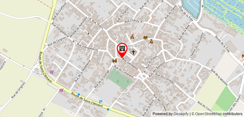 Bản đồ đến Khách sạn Le Senechal