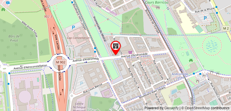 Residence Inn Toulouse-Blagnac Airport on maps