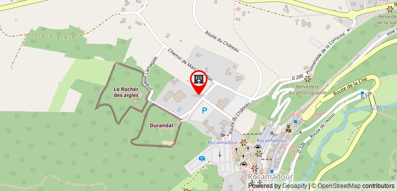 Bản đồ đến Hôtel Restaurant du Château