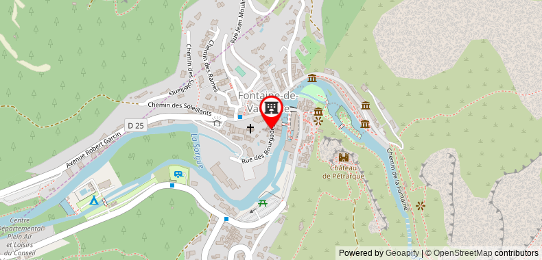 Bản đồ đến Khách sạn Restaurant du Parc