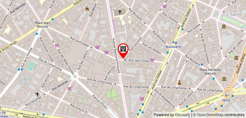 Le Dokhan's, a Tribute Portfolio Hotel, Paris on maps