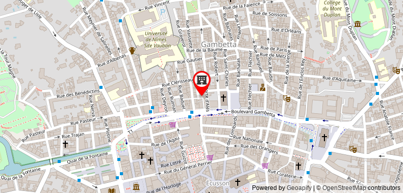 La Maison Rousseau Chambre d'hôtes on maps