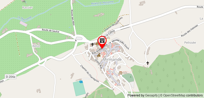 Hôtel de Mirmande on maps