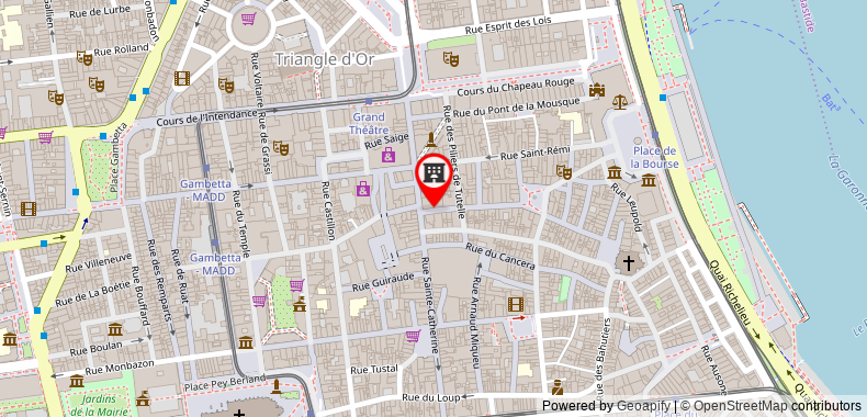 Quality Hotel Bordeaux Centre on maps