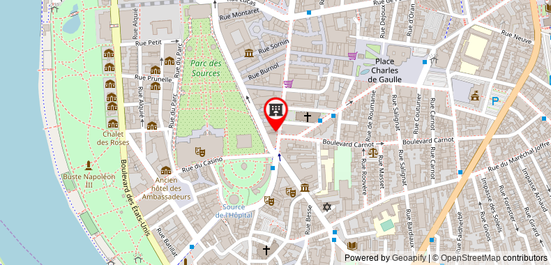 Aletti Palace Hotel on maps