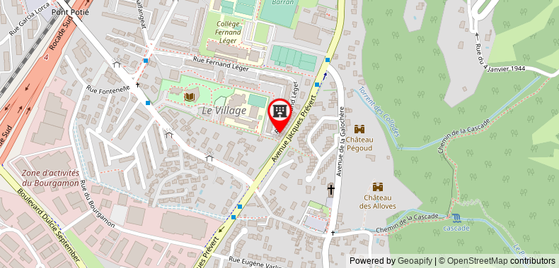 Bản đồ đến The Originals Résidence, Grenoble Université